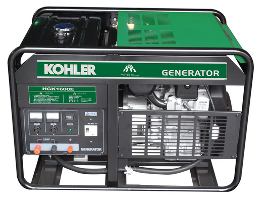 gerador aberto da gasolina de Kohler do cilindro 15kw 2, refrigerar de ar, posto por KOHLER